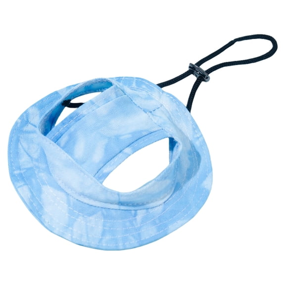 WINDLAND Wide Brimmed Pet Sun Hat For Dog Cats Rabbits Guinea Pigs Headgear Lightweight Breathable Fabric