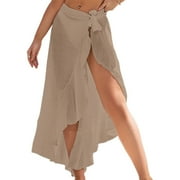 WINDLAND Womens Sarong Swimsuit Cover-Ups Bathing Suit Coverups Long Beach-Wrap Skirts