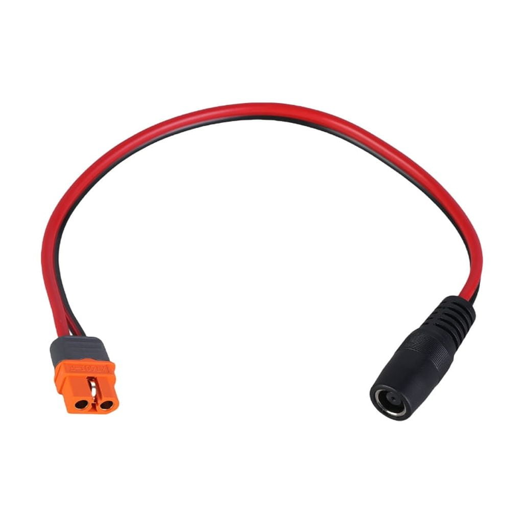 WINDLAND XT60I Female to DC7909 Female Charging Cable 14AWG for Renewable Energy Use
