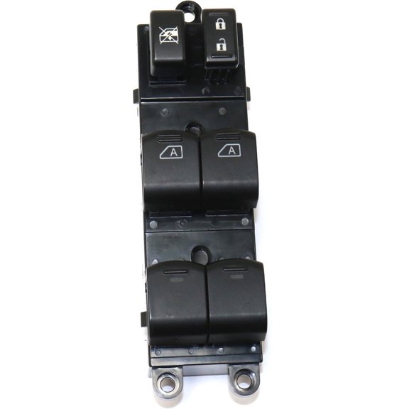 WINDOW SWITCH Compatible with 2004-2015 Nissan Titan 2005-2007 Armada Front, Left Driver