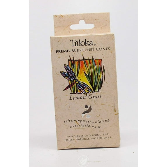 WINDROSE, Incense Cone Lemon Grass, 0.7 Ounce