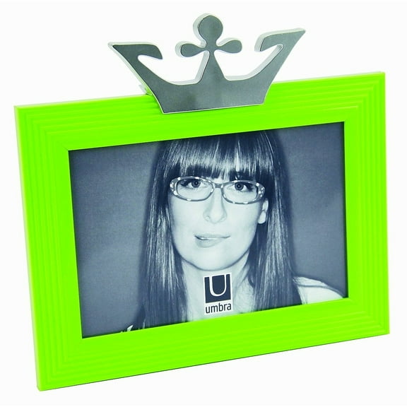 WINDSOR bright green Crown frame by Umbra - 4x6