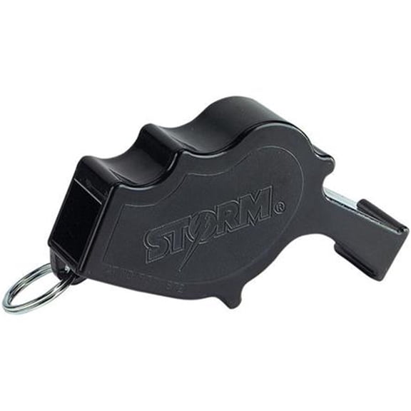 WINDSTORM« Safety Whistle, Black - Storm