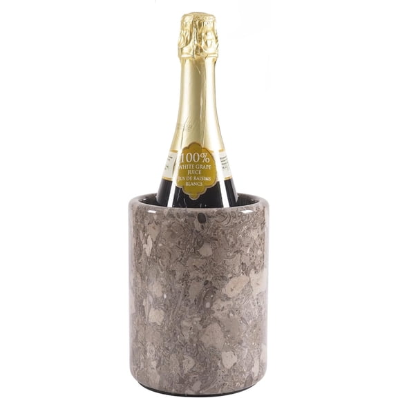 Radicaln Oceanic 6.5 inches Marble Wine Chiller - Premium Stone Beverage Cooler, Modern Countertop Bottle Holder for Wine, Unique Wine Storage & Home Décor