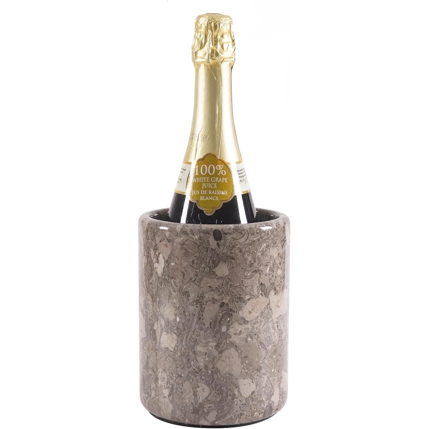Radicaln Marble Wine Chiller Bucket 6.5 inches Oceanic Handmade Small Champagne Chiller and Wine Bottle Holder for Bar Accessories, Ideal Wine Bucket and Beverages Cooler for Parties