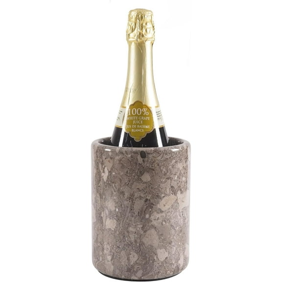 Radicaln Oceanic 6.5 inches Marble Wine Chiller - Premium Stone Beverage Cooler, Modern Countertop Bottle Holder for Wine, Unique Wine Storage & Home Décor