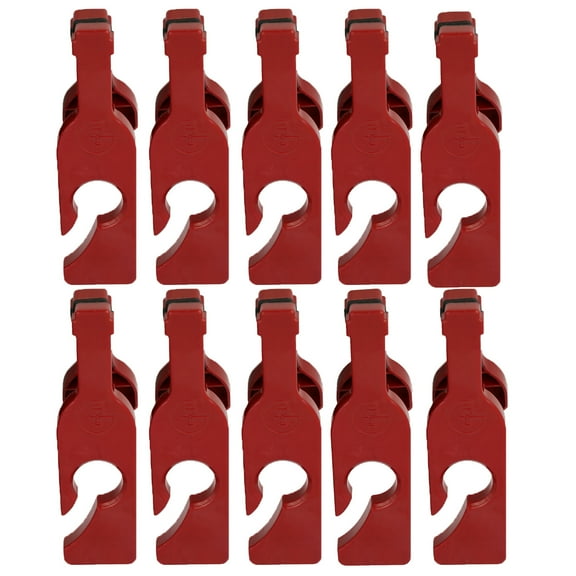 WINEGRASP Cheers! Stemmed Wine Glass Holder Adirondack & Camping Chairs, Picnic Tables, & Patio Railings(10-Pack)