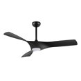 thumbnail image 1 of WINGBO  52" Ceiling Fan with Lights and Remote Noiseless Reversible DC Motor - N/A Black, 1 of 5
