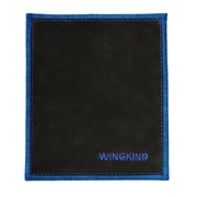 WINGKIND Bowling Shammy Towel Bowling Ball Double-sided Leather Cleaning Pad (Black)