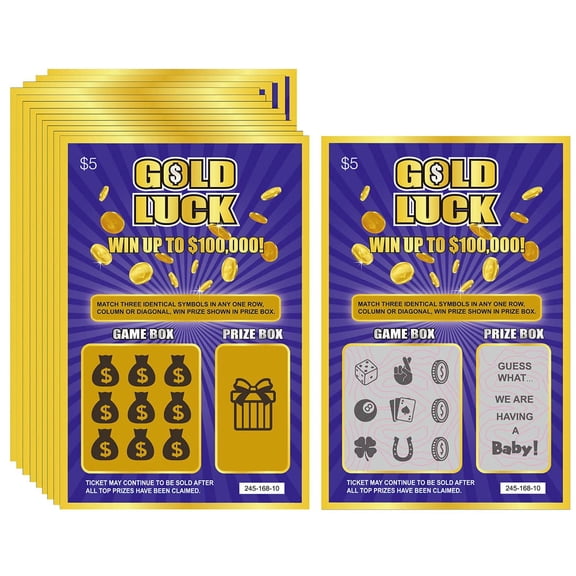 Personalized Scratch Off Tickets for Events
