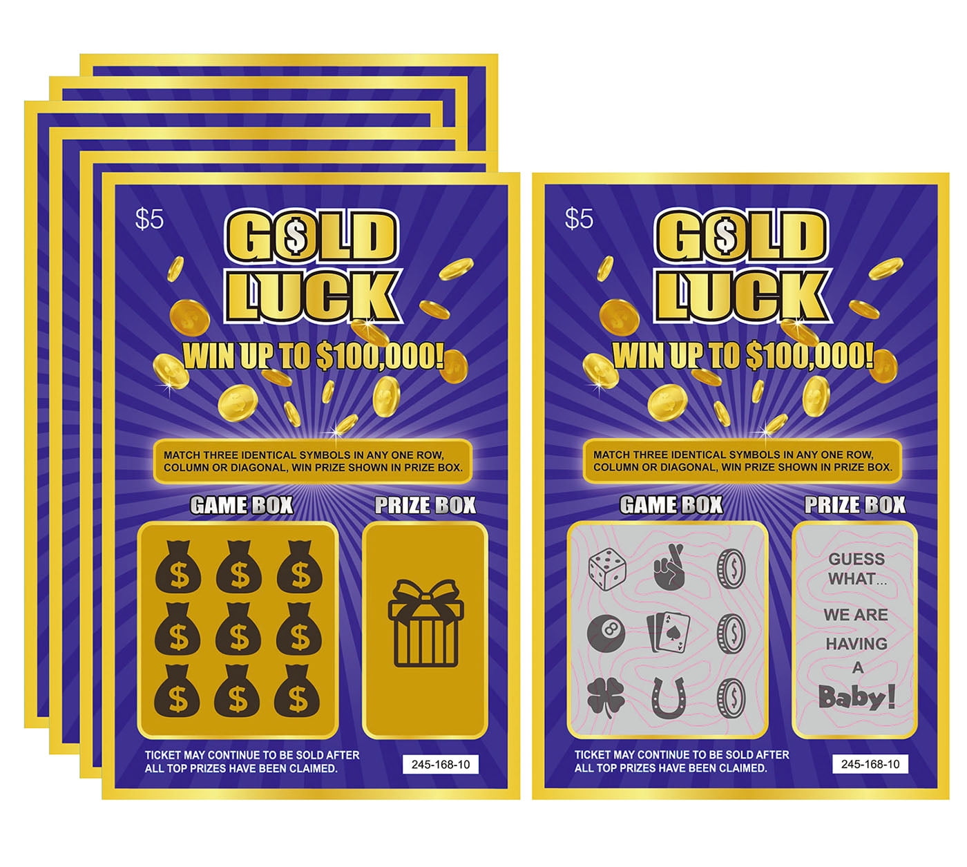 My Scratch Offs - 5000 Pack Silver Round Scratch Off Stickers  1.5 inch DIY Scratchers Lottery Ticket for Gender Reveals, Bridal Showers &  Scratch Off Tickets for Prizes : Office Products