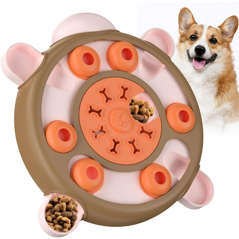 Challenge Your Dog's Mind With Interactive Treat Dispensing Puzzle