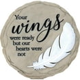 thumbnail image 1 of WINGS WERE READY STEP STONE / DECORATIVE WALL PLAQUE, 1 of 1