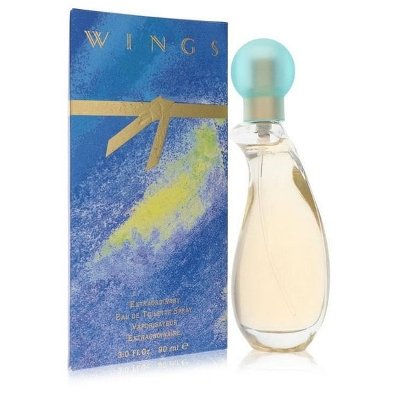 WINGS by Giorgio Beverly Hills Eau De Toilette Spray 3 oz for Women Pack of 2