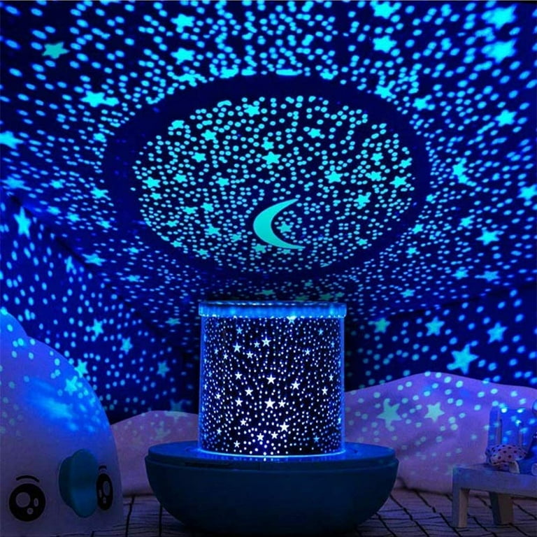 WINICE Remote Control and Timer Design Seabed Starry Sky Rotating