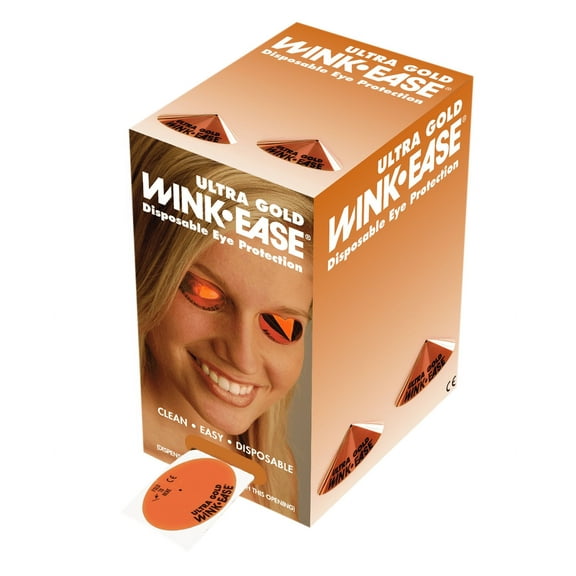 WINK EASE Disposable UV Eye Protection 250 Pair Roll Dispenser - Single Use Disposable Tanning Goggles