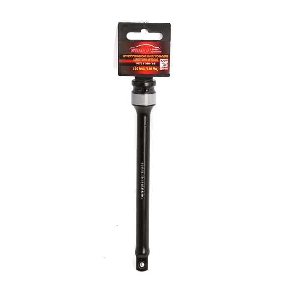 WINMAX AUTOMOTIVE TOOLS 1/2 in Drive Impact Extension Grade Bar Torque Limiting Stick 120 ft/lb 160 Nm