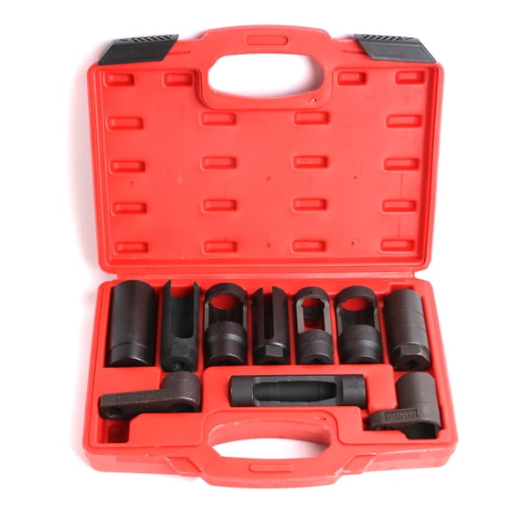 WINMAX AUTOMOTIVE TOOLS 10 pieces Oxygen Sensor Socket Set Sensor Oil Pressure Sending Unit Removal Kit