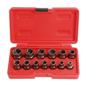 WINMAX Bolt & Nut Extractor Set Damaged Rusted Socket Remover Use With 3/8 in Wrench