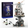 thumbnail image 1 of 1056PCS MOC Gringotts Wizarding Bank Building Blocks Set Creative Magic World Dragon Mini Model Brick Puzzle Toys Gift for Adult, 1 of 8