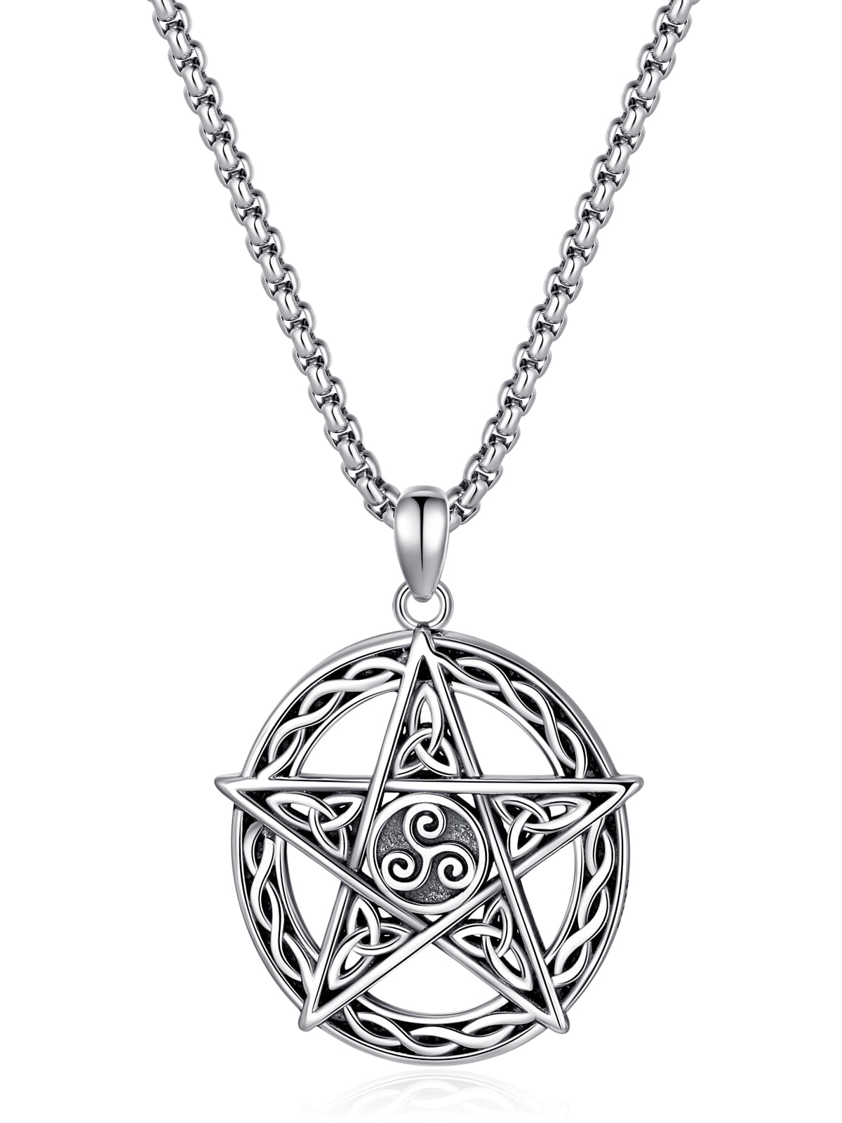 WINNICACA Valentines Day Gifts for Him Sterling Silver Celtic Knot ...