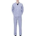 WINOMO 1 Set Adult Pajamas Cotton Comfortable Long Sleeve Clothing for