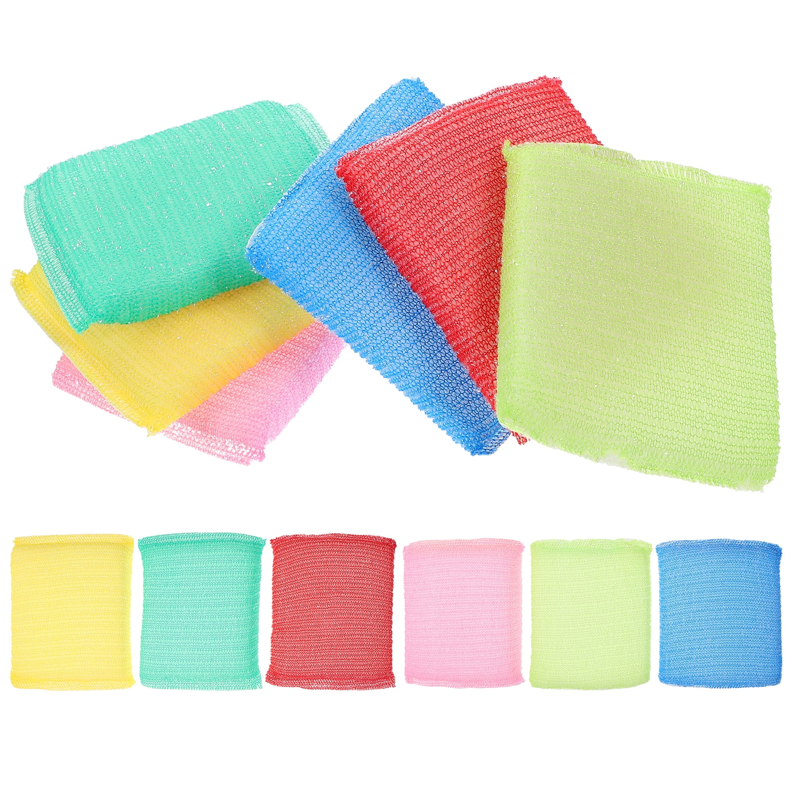WINOMO 12pcs Scouring Pad Dish Sponge Kitchen Sponges Kitchen Small