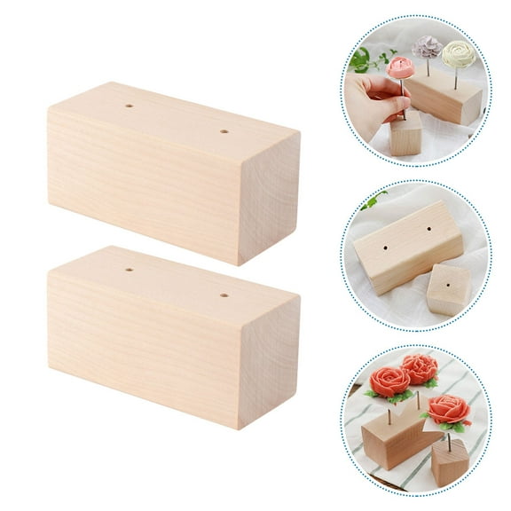 WINOMO Kitchen Use Nail Table Wood 2Set