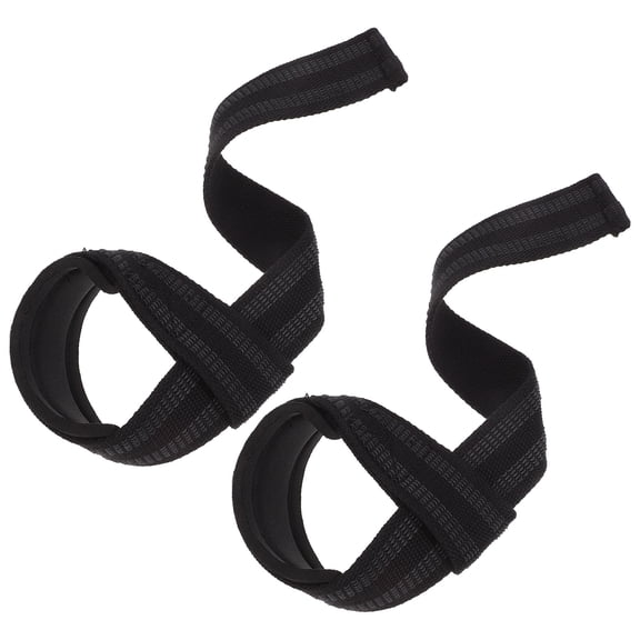 WINOMO 2Pcs Lifting Grip Strap AntiSlip Polyester for Workout Enthusiasts