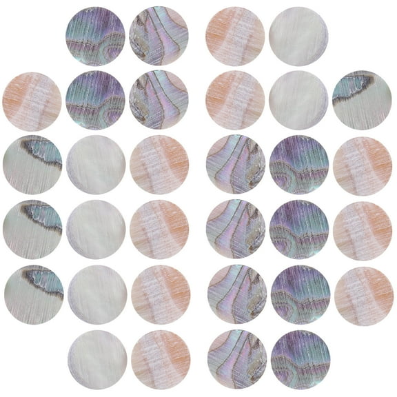 WINOMO 40pcs Fret Board Markers for Side Fingerboard Dot Assorted Color for Guitar Performers