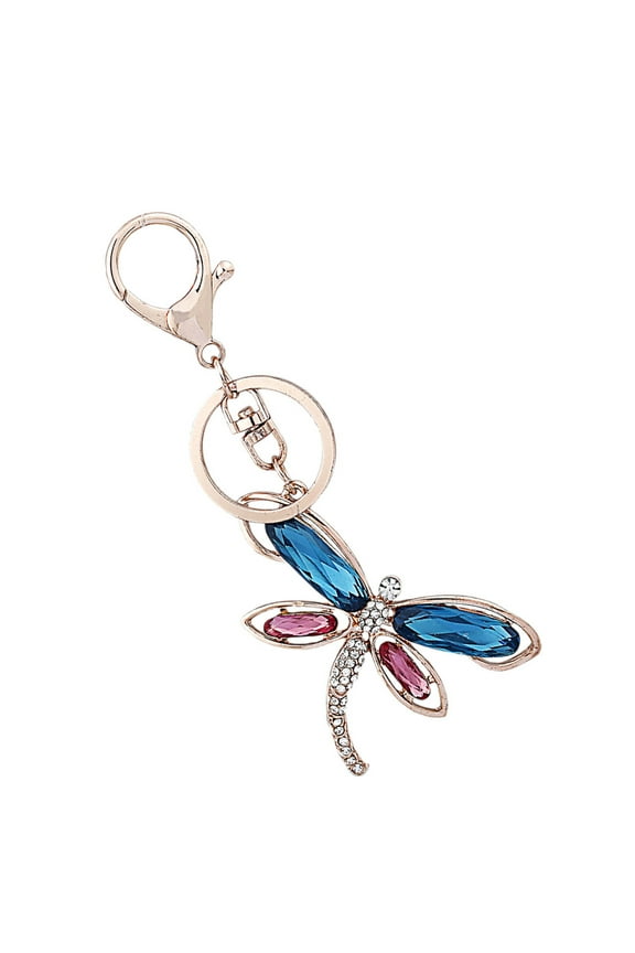 cute dragonfly keychain Bag Pendant Alloy 1Pcs