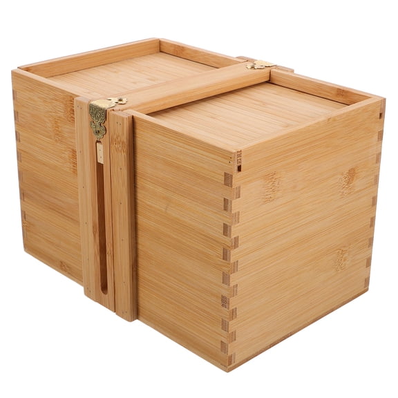 LEORX Khaki Woven Basket for Kitchen Accessories 1Pack