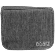 WINOMO Convenient Makeup Bag Grey 1Set 9X7In