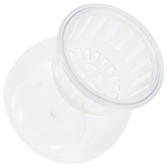 LEORX Hydroponic Aquarium Transparent Plastic 1Set