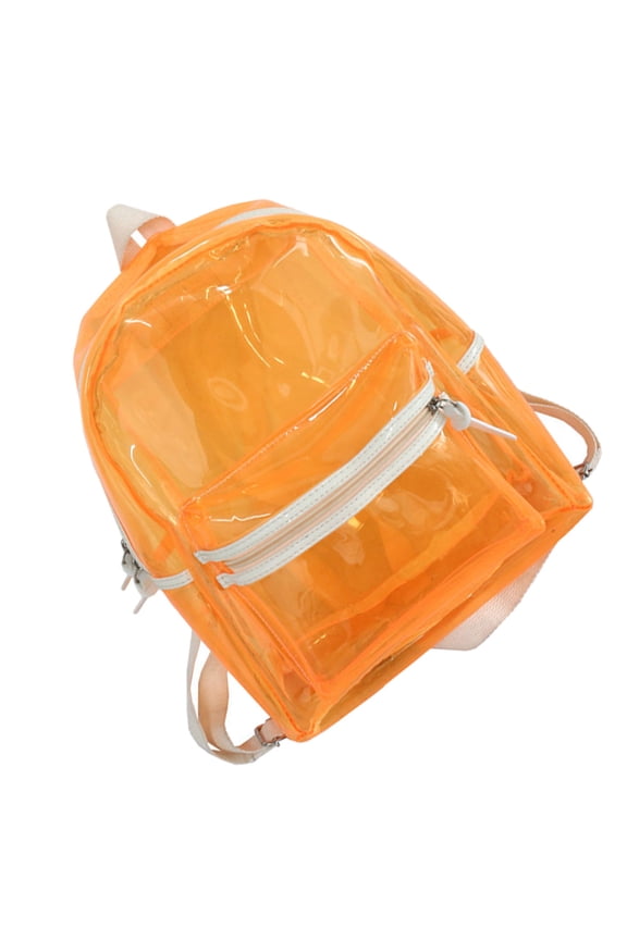 WINOMO Clear Small Backpack PVC 1Set Jelly Style Organizing Travel Party Women