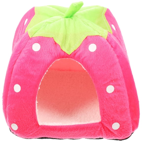 WINOMO Cozy Hideout Pet Nest for Hamster Round Edges PP Cotton Filling 1Pcs