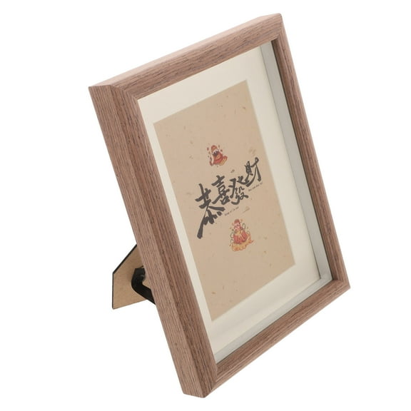 WINOMO Empty Wood Picture Frame Preserve Photos Office Decoration 1Pack