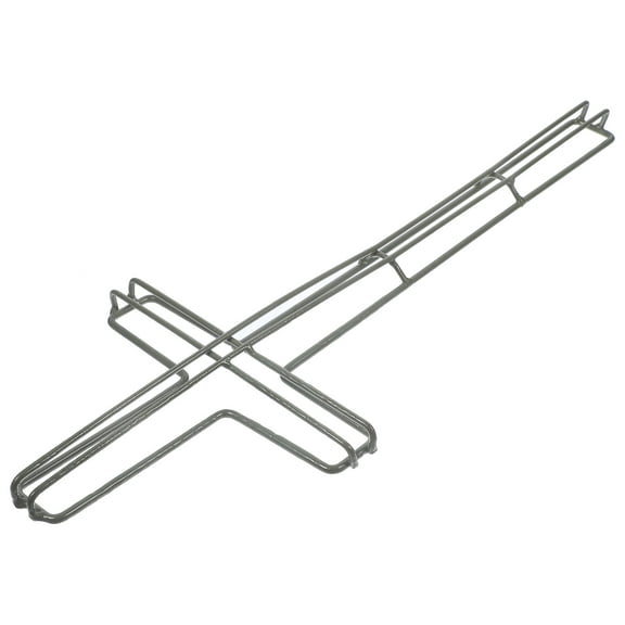 WINOMO Iron Wire Wreath Frame Cross Design Indoor Outdoor Use for Holidays 1Set