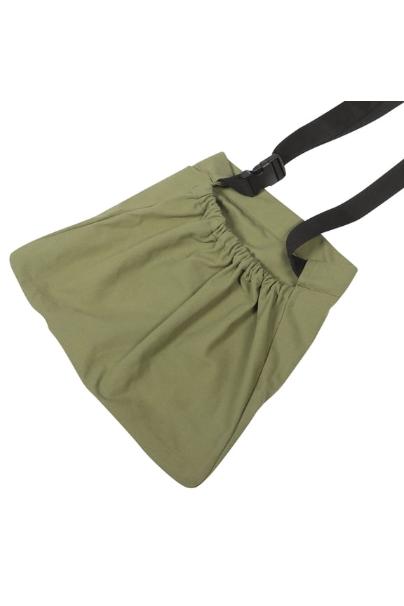 Waist Hanging Mushroom Foraging Bag with Mesh for Efficient Outdoor Gathering