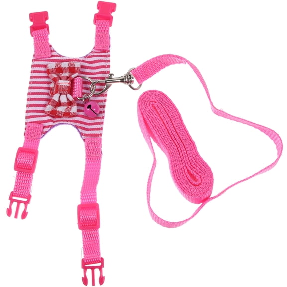 LEORX Bunny Harness and Leash for Rabbits Pet Harness Denim Rabbit Photography 1 Set