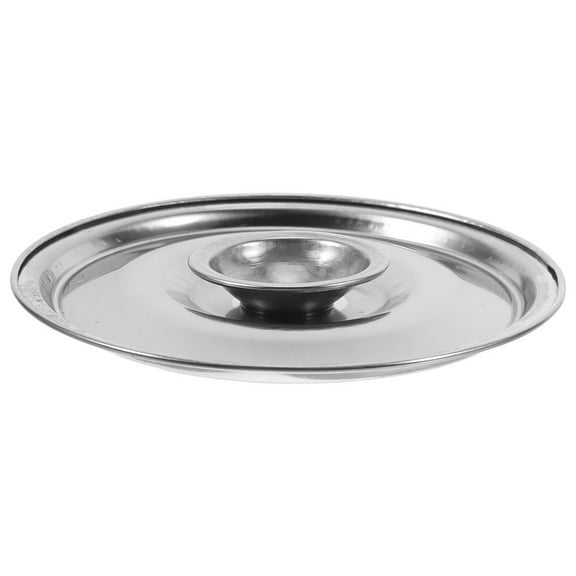 LEORX Compact Stainless Steel Universal Pot Lid for Cooking Sauce Pan Spice Jars and Food Warmer