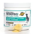 thumbnail image 1 of WINPRO Dog Prebiotic + Probiotic Powder Meal Topper, Support for Dog Gut Health, Immunity, and Seasonal Allergies, All Breeds, Ages, and Sizes, Made In The USA, 60 Scoops, 1 of 9