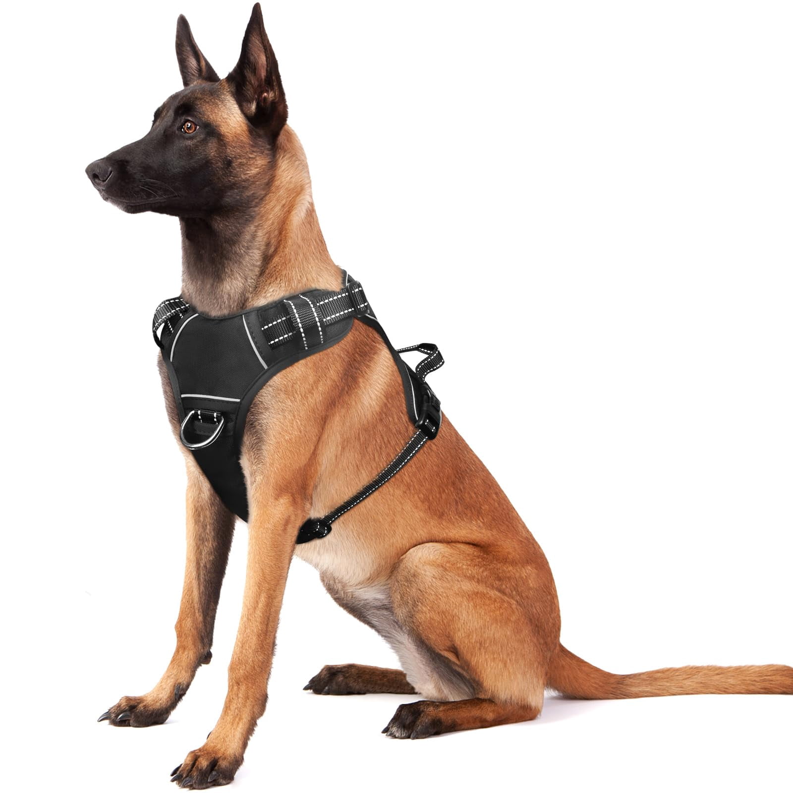 Image showcasing WINSEE Dog Harness No MZF22 Pull, Adjustable Pet Vest with Front/Back ...