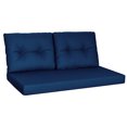 thumbnail image 1 of WINSOON 48 x 24 Inch Outdoor Loveseat Cushion Set-Navy Blue, 1 of 4