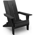 thumbnail image 1 of WINSOON Modern Folding Adirondack Chair Plastic, 1s Expand/Store Upgrade Unlocked Weather-Resistant-Black, 1 of 5