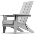 thumbnail image 1 of WINSOON Modern Folding Adirondack Chair Plastic, 1s Expand/Store Upgrade Unlocked Weather-Resistant-Grey, 1 of 5