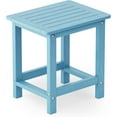 thumbnail image 1 of WINSOON Small Outside Adirondack Square Side Table,Single Layer - Blue, 1 of 7