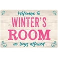 thumbnail image 1 of WINTER'S Room Kids Bedroom Sign 8x12 Metal Sign 208120089449, 1 of 1