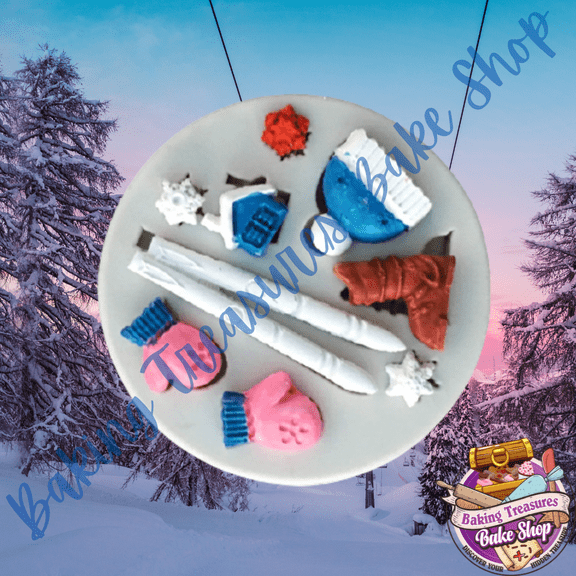 WINTER TIME FUN Silicone Mold