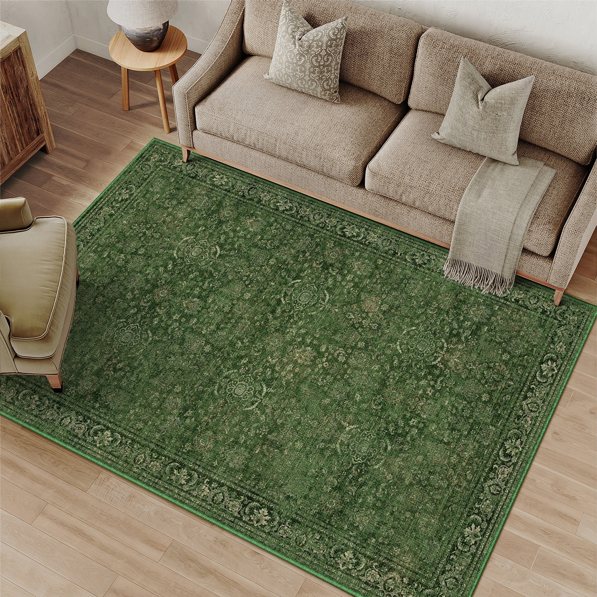 WIPONKEN 3x5 Area Rugs for Living Room Bedroom Dining Room Office ...